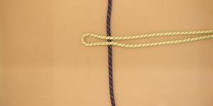 Figuur 14: Prusikknoop - stap 1