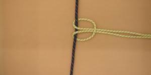 Figuur 15: Prusikknoop - stap 2