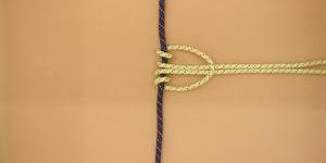 Figuur 17: Prusikknoop - stap 4